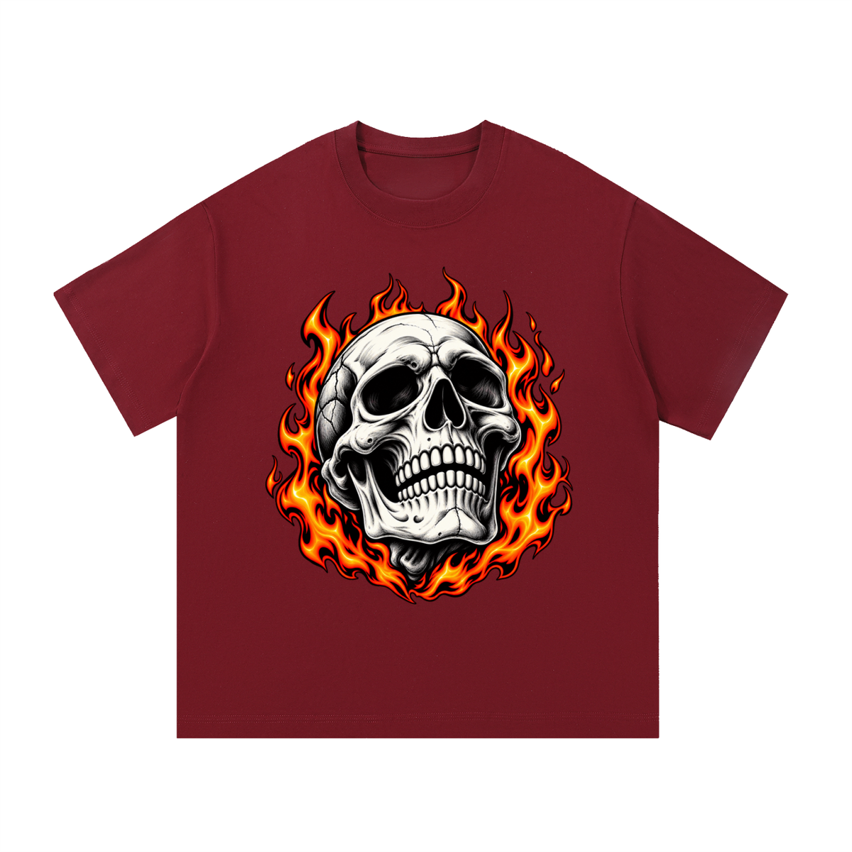Skull Unisex Essential Cotton T-Shirt