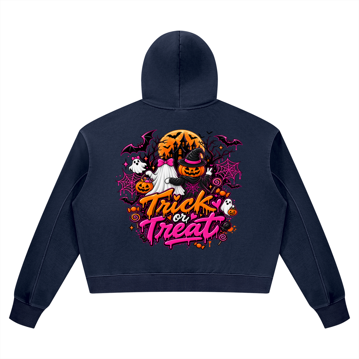 Trick or treat Women’s Vintage Wash Heavyweight Hoodie