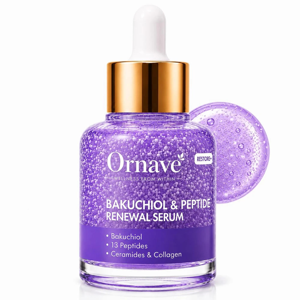 Ornave’ Bakuchiol + Peptide Renewal Serum