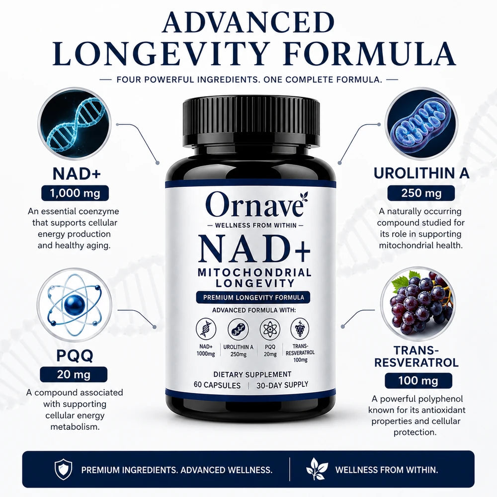 Ornave' NAD Mitochondrial Longevity