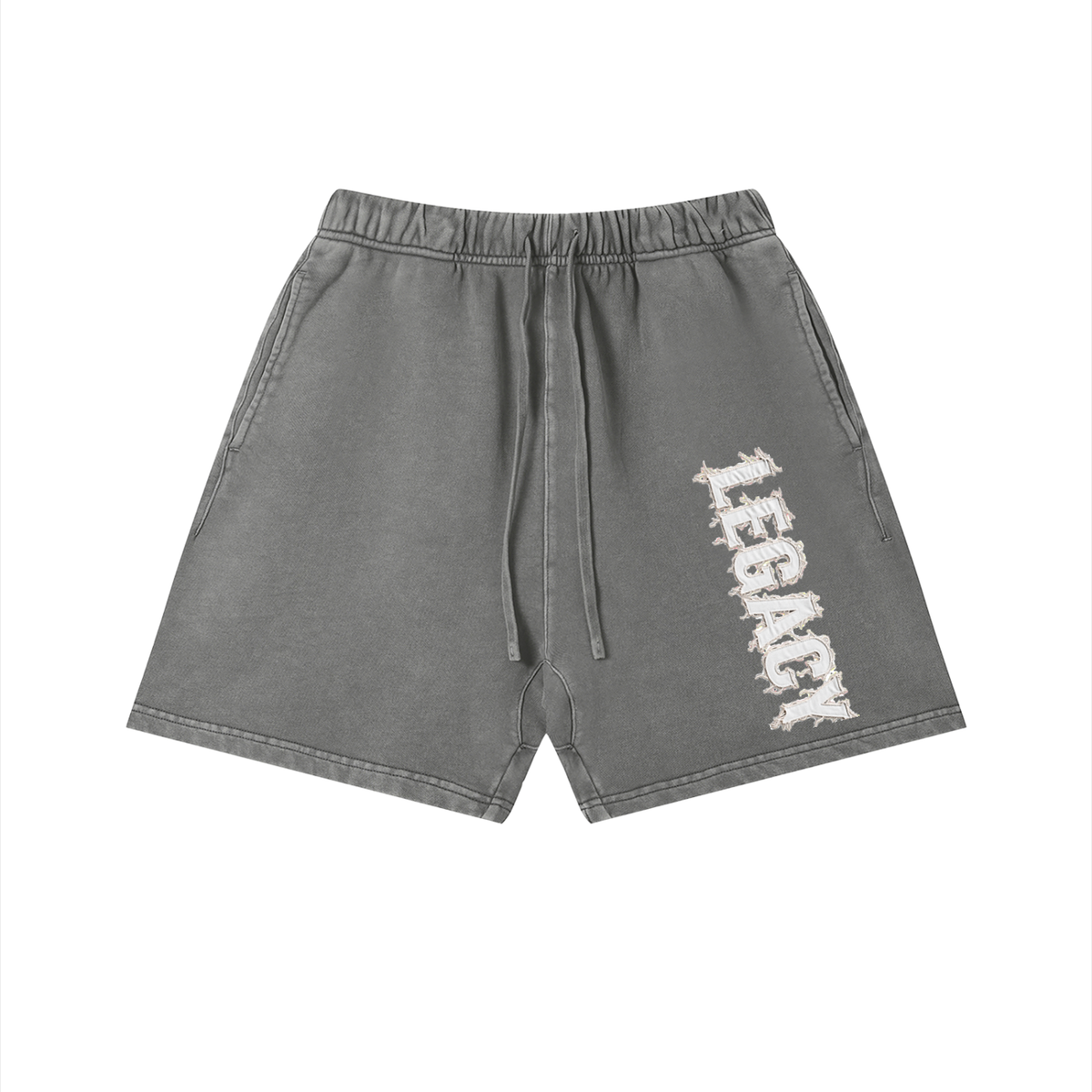 Unisex Vintage Wash Cotton Shorts- Legacy