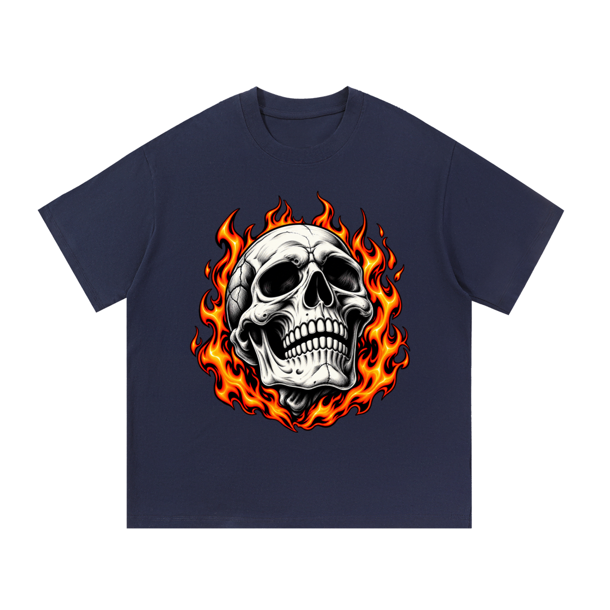 Skull Unisex Essential Cotton T-Shirt