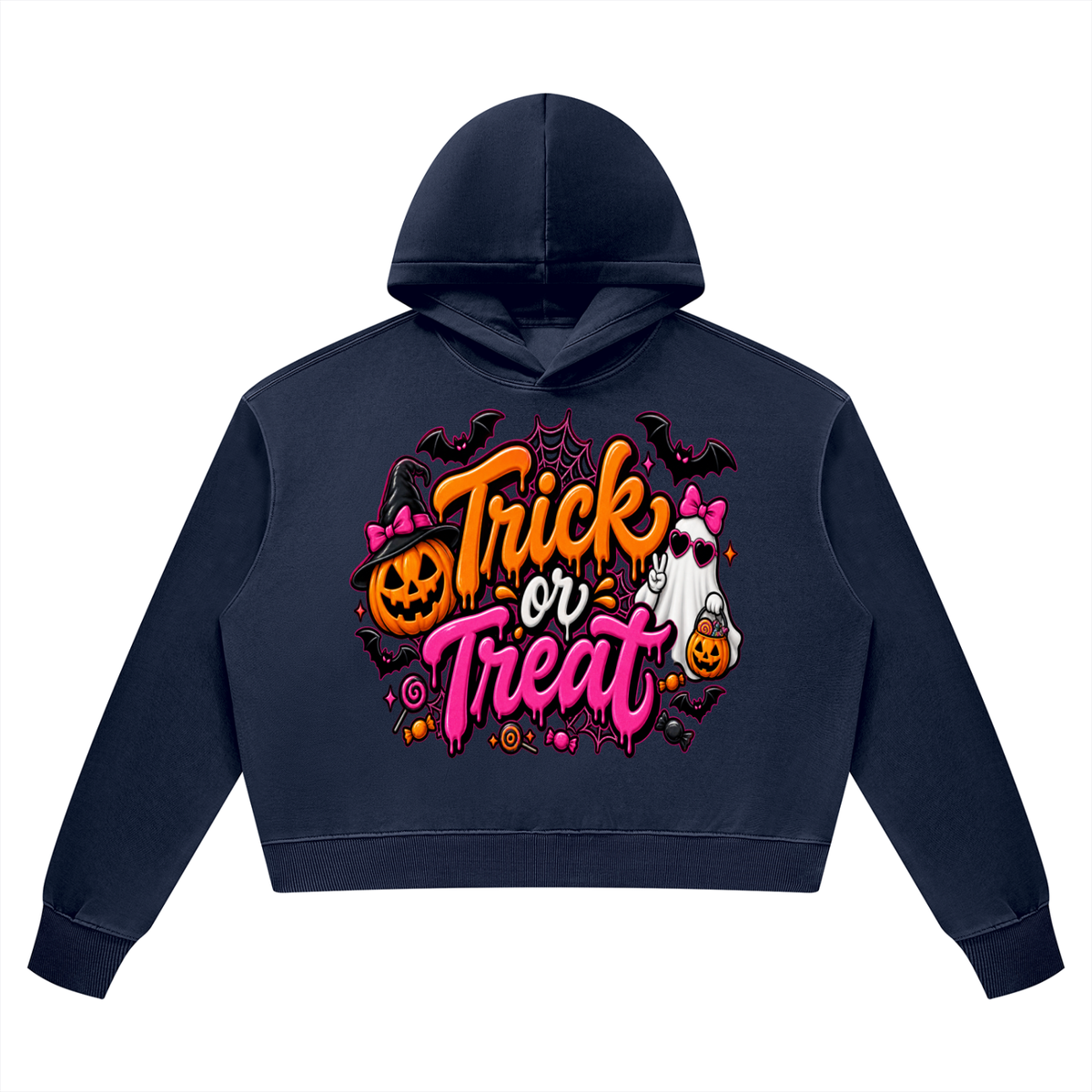 Trick or treat Women’s Vintage Wash Heavyweight Hoodie