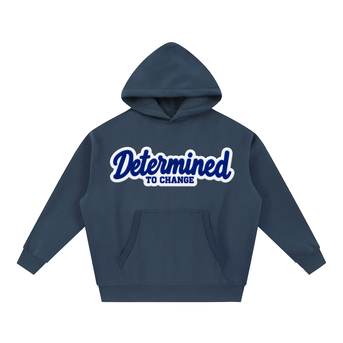 Essential Oversized Boxy Fit Fleece Hoodie
