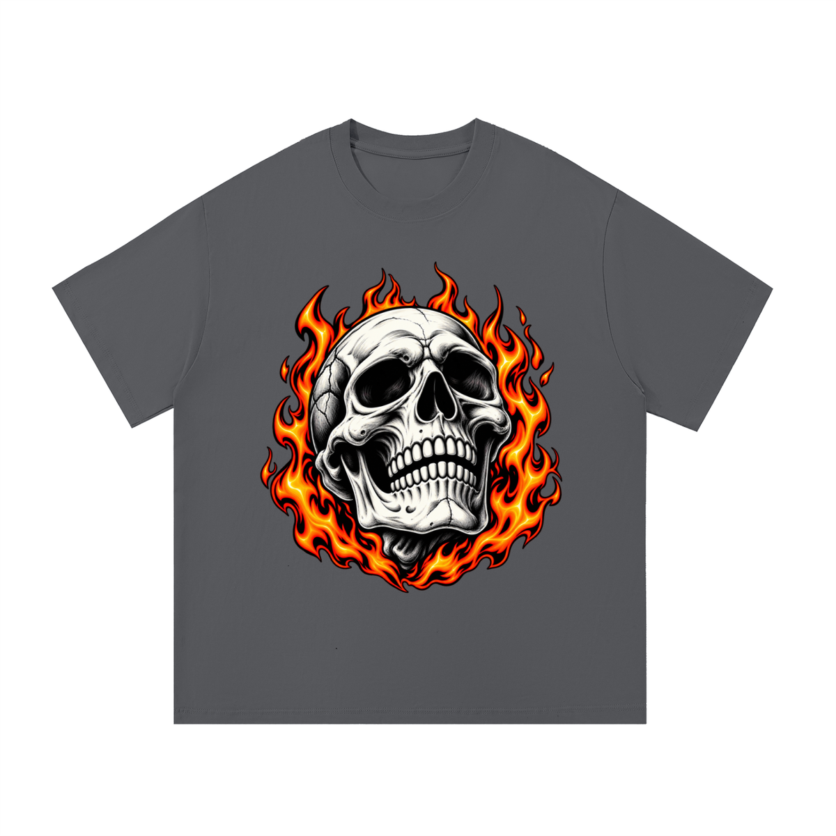 Skull Unisex Essential Cotton T-Shirt