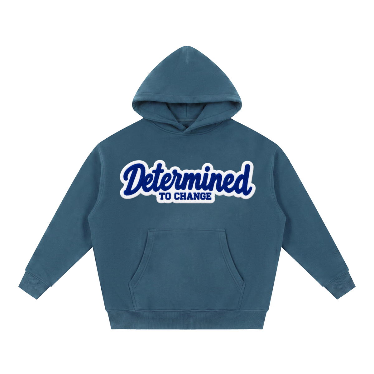 Essential Oversized Boxy Fit Fleece Hoodie