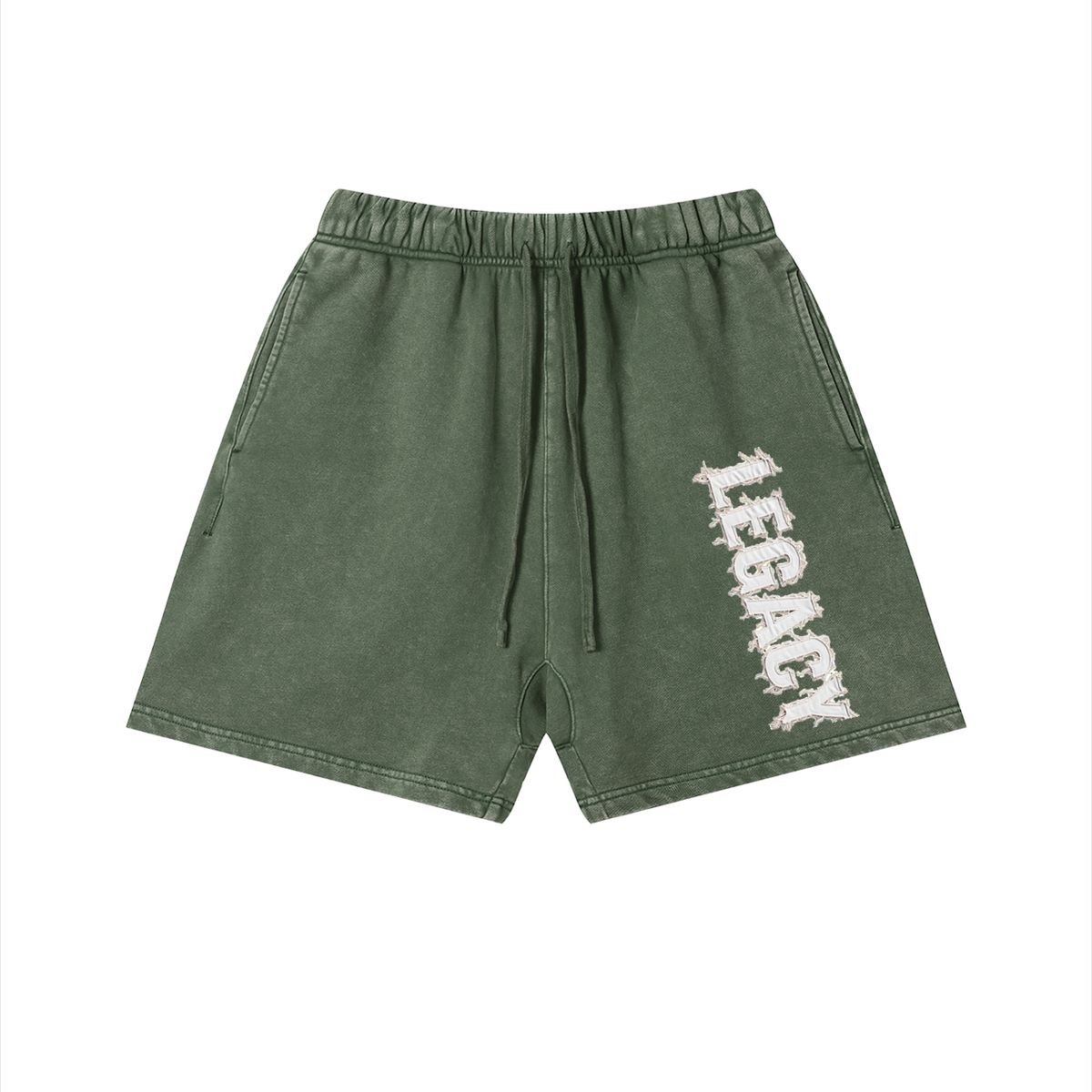 Unisex Vintage Wash Cotton Shorts- Legacy
