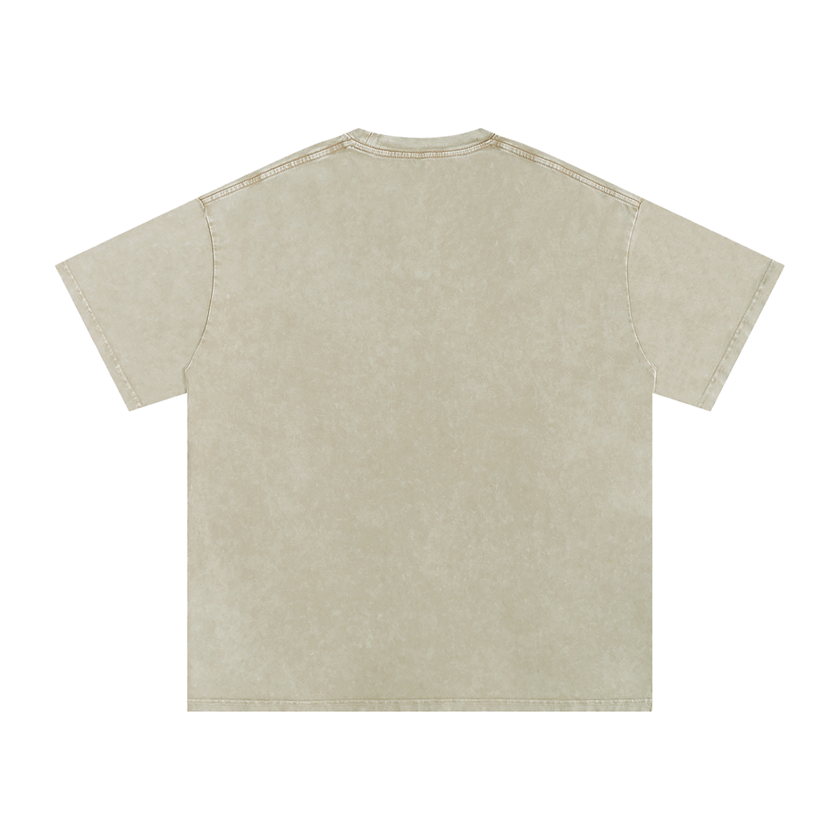 Snow Washed Oversized Cotton T-Shirt- Good days Ahead