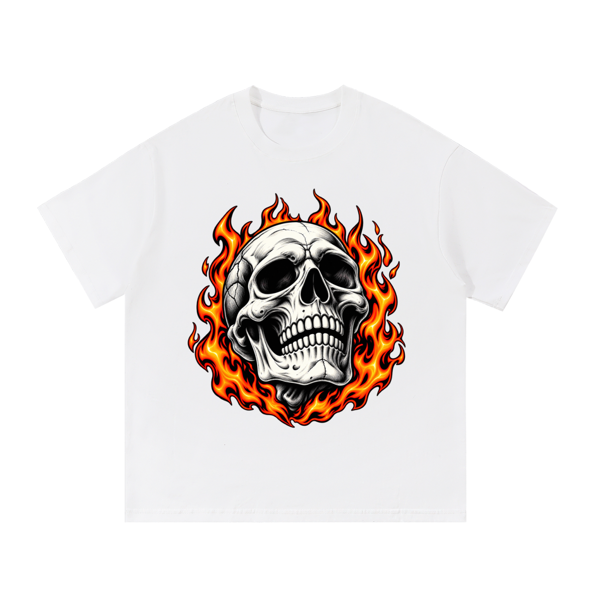 Skull Unisex Essential Cotton T-Shirt
