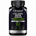 Ornave' Hair, Skin & Nails Formula, 120 Capsules