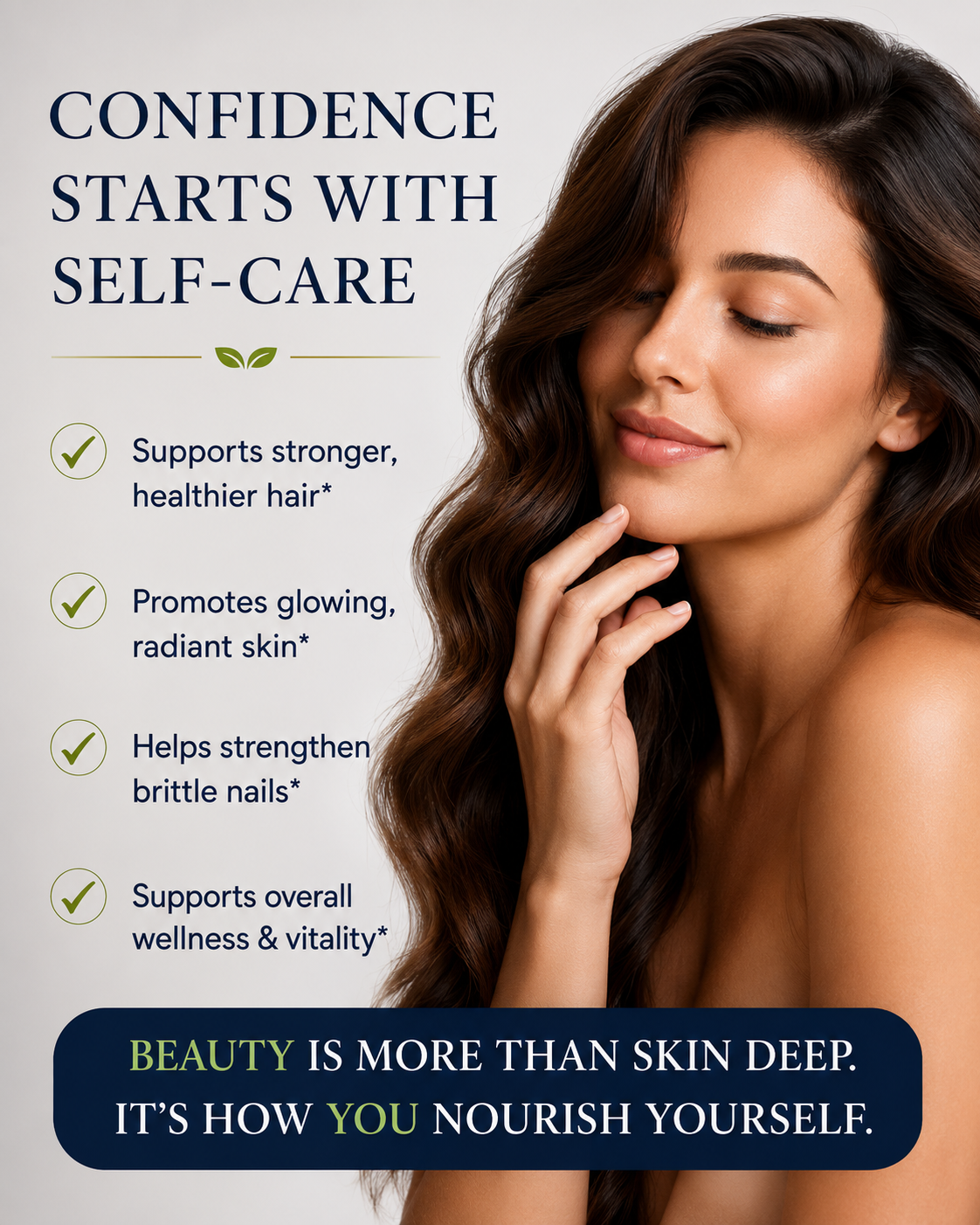 Ornave' Hair, Skin & Nails Formula, 120 Capsules