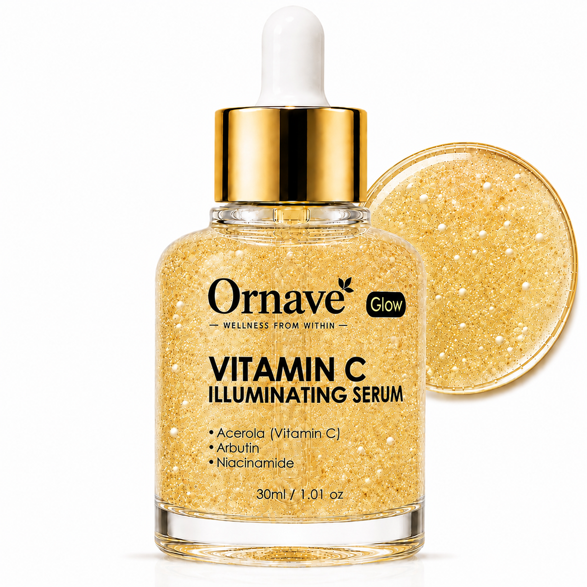 Ornave' Vitamin C Glow Serum – Brighten, Even & Hydrate