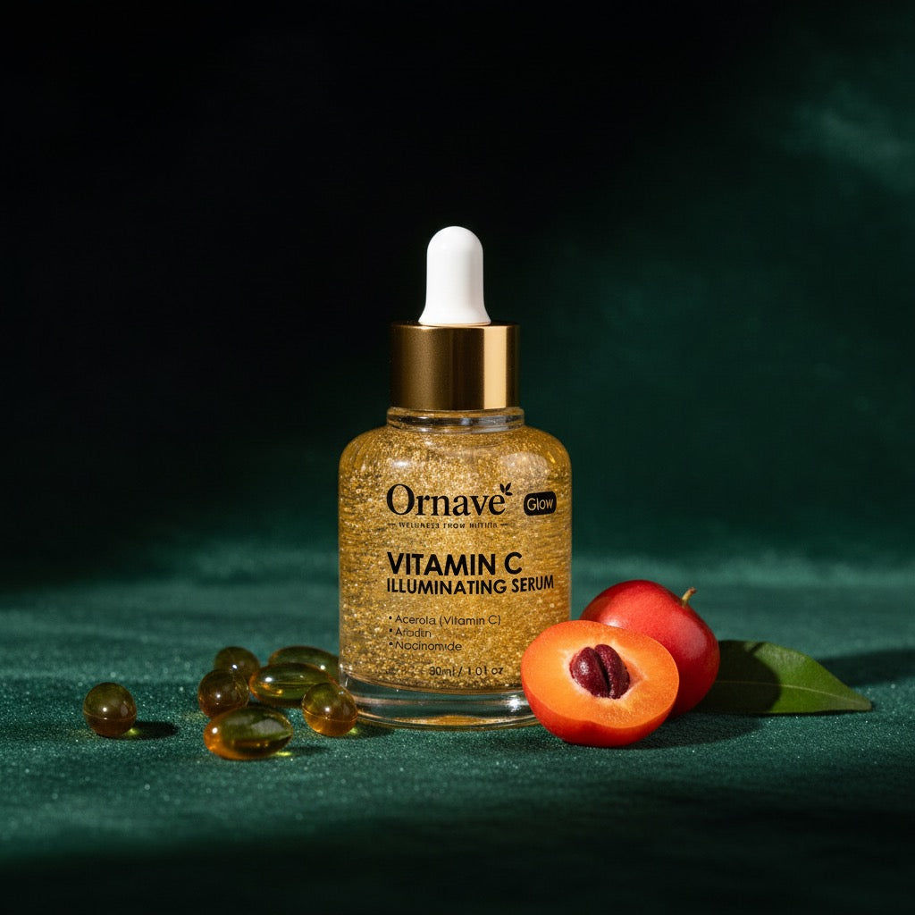 Ornave' Vitamin C Glow Serum – Brighten, Even & Hydrate