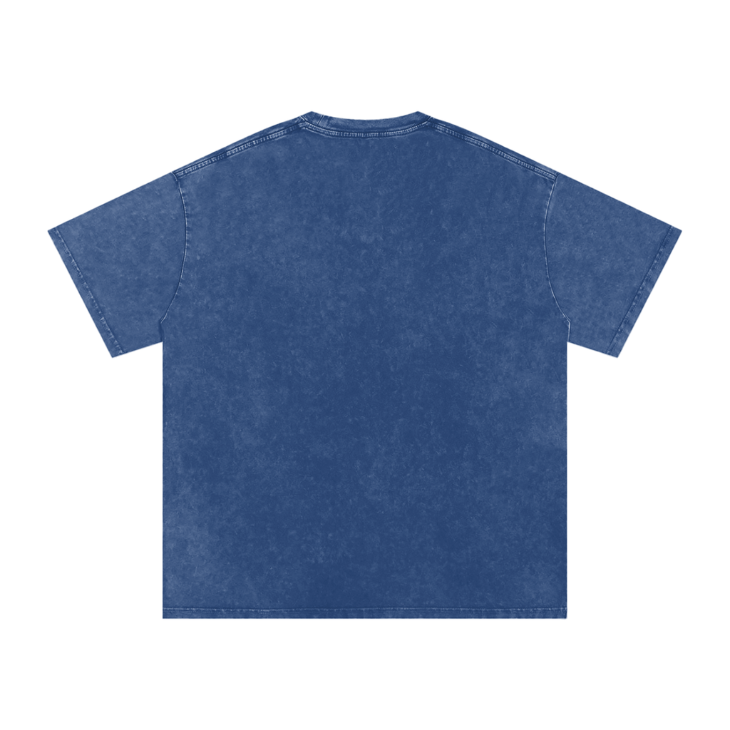 Snow Washed Oversized Cotton T-Shirt- Good days Ahead