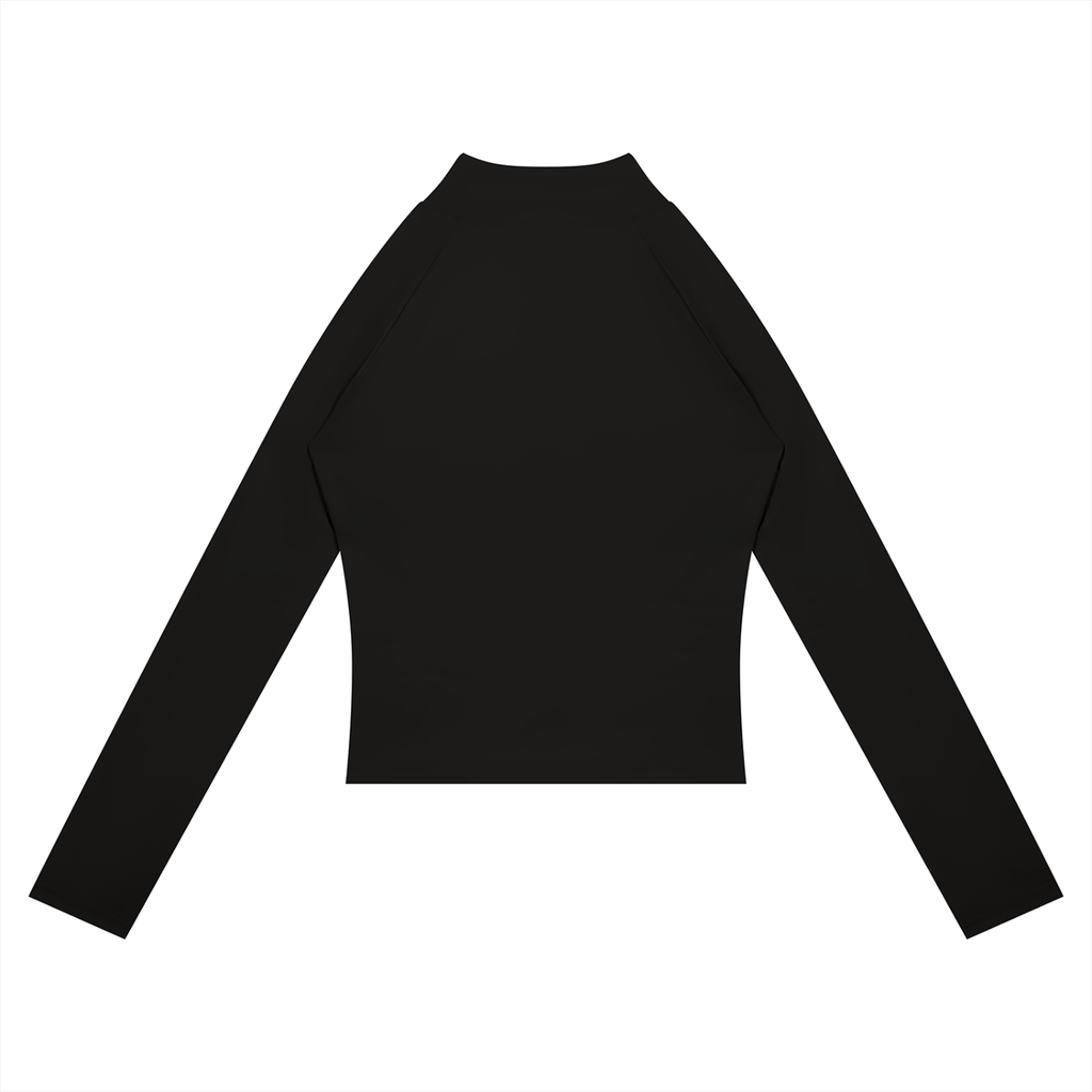 Women's Cropped Paneled Track Jacket