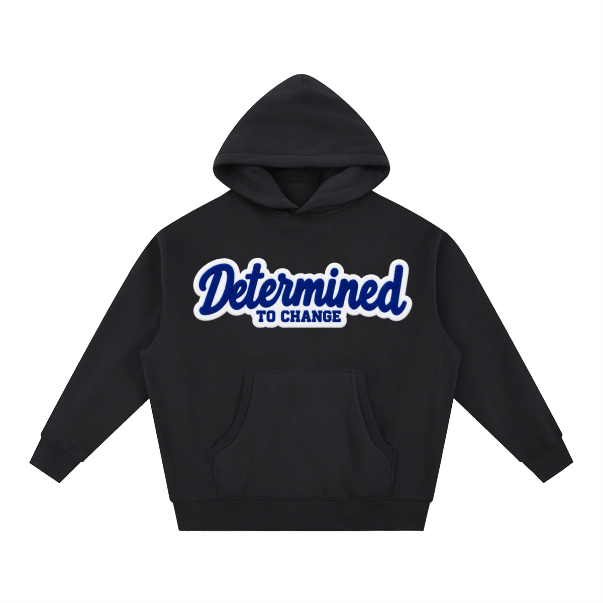 Essential Oversized Boxy Fit Fleece Hoodie