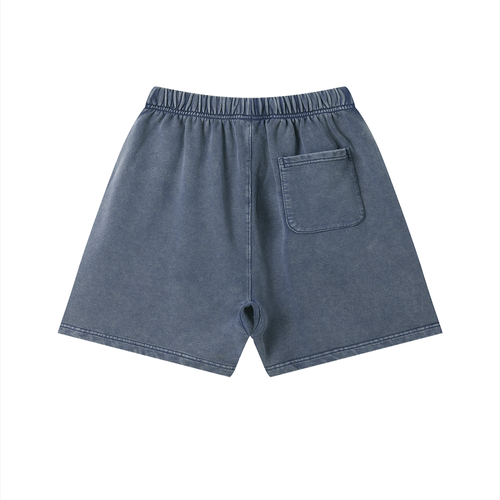 Unisex Vintage Wash Cotton Shorts-Good days Ahead shorts