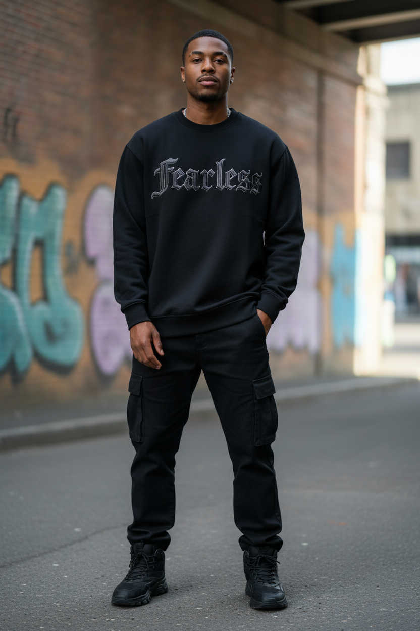 Fearless Sweatshirt - Black