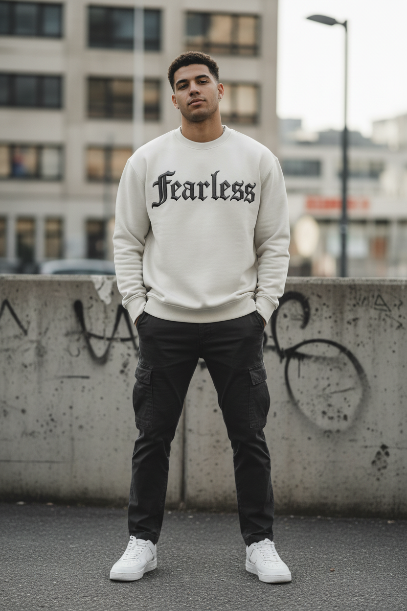 Fearless Sweatshirt - Cream