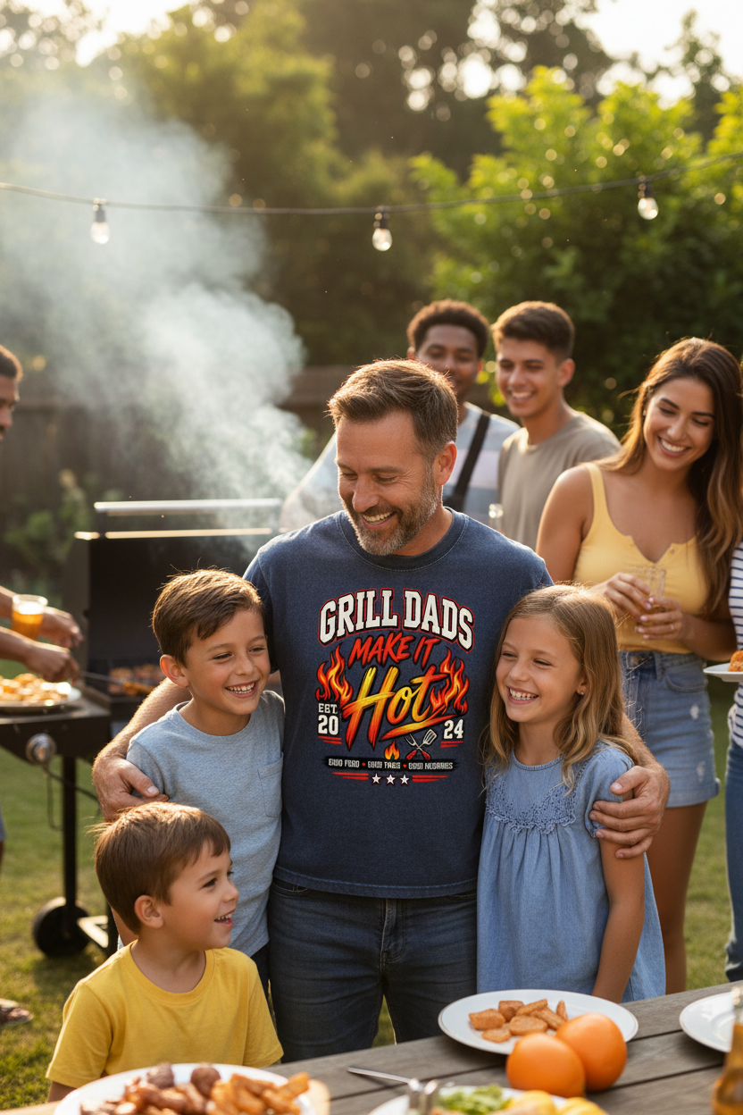 Grill Dad Tee - Family